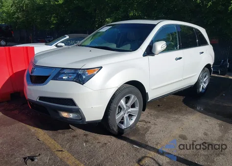 2011 Acura Mdx Technology Package from USA, damaged, VIN 2HNYD2H48BH519610